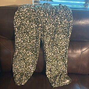Liverpool Smocked Waist Wide Leg Pants, XL